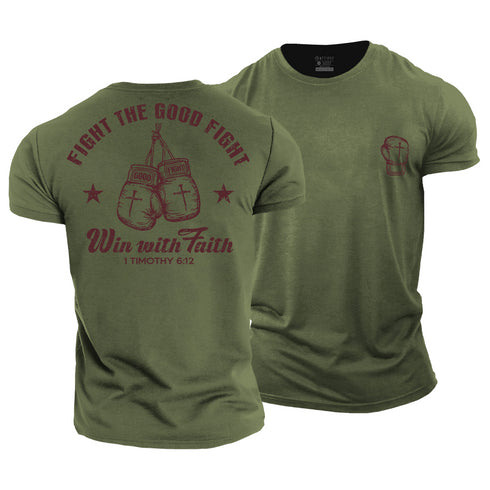 Men's Fight The Good Fight Cotton T-Shirt